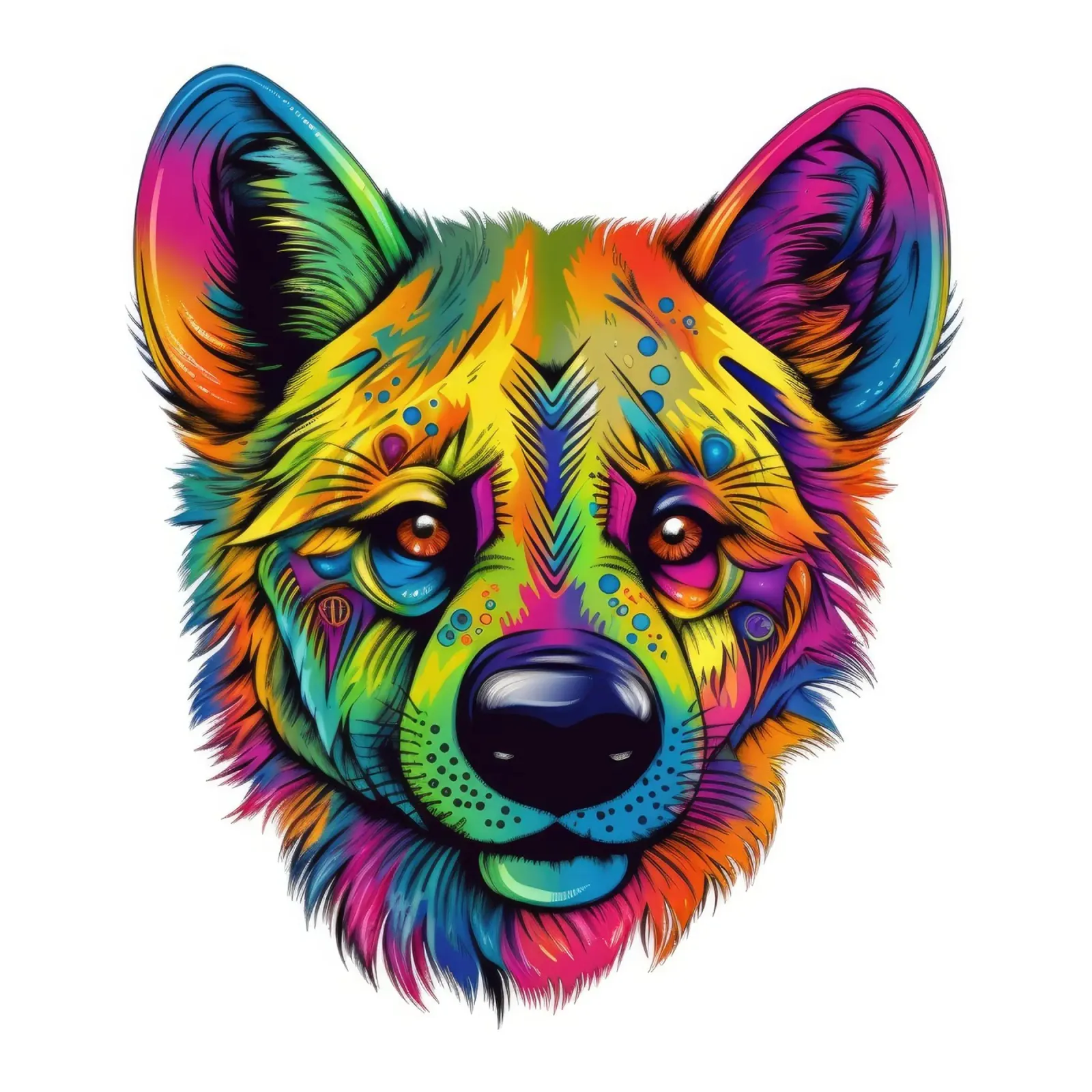 Iena Tatoo pellicola backlit da Animal Portraits