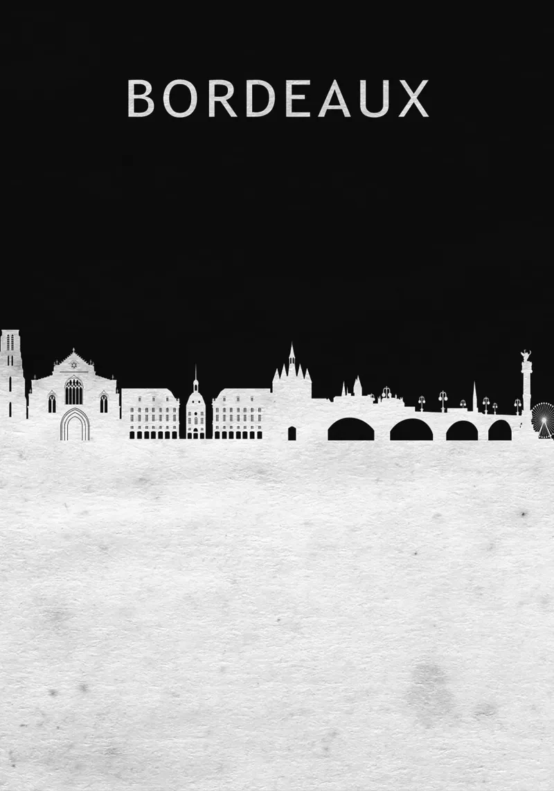 Bordeaux France pellicola backlit da Travelstudio