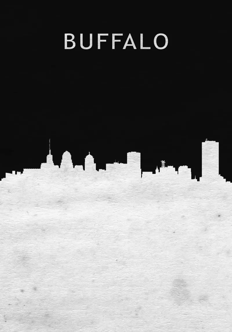 Buffalo New York pellicola backlit da Travelstudio