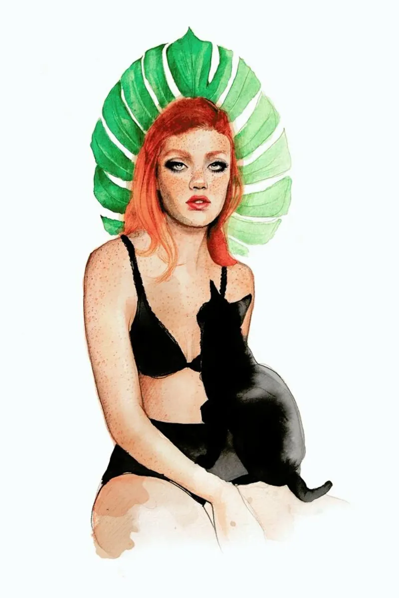 Black Cat poster da Ina Stanimirova