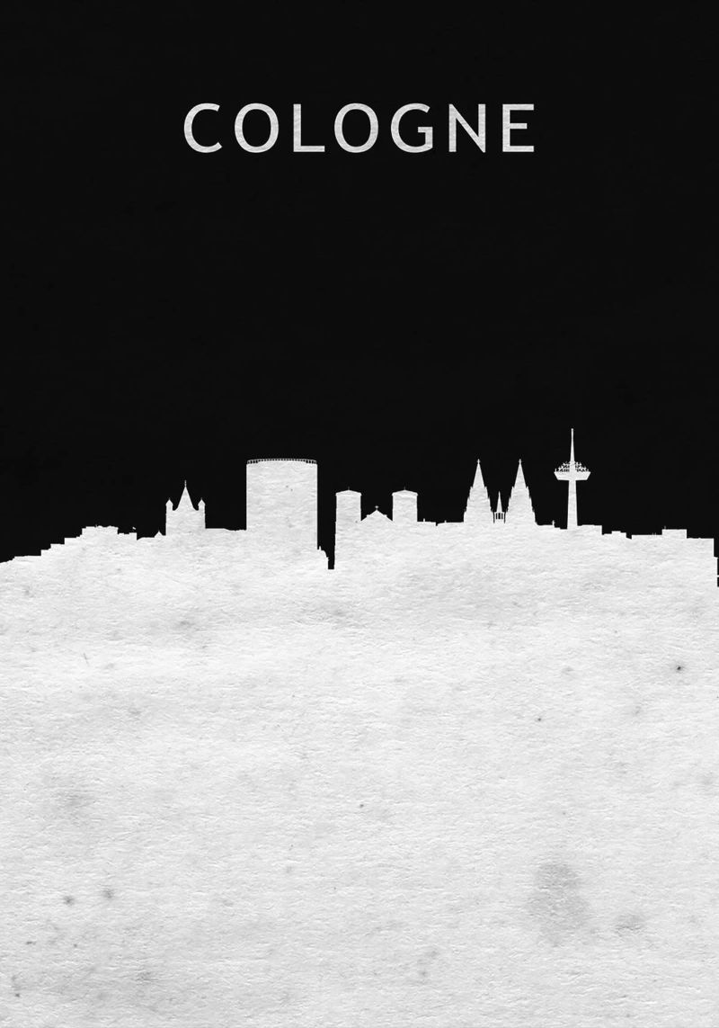 Cologne  Germany Poster von Travelstudio