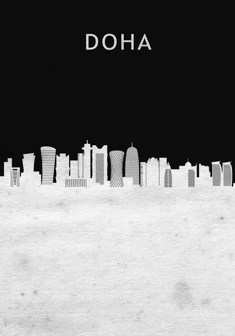 Doha Qatar pellicola backlit da Travelstudio