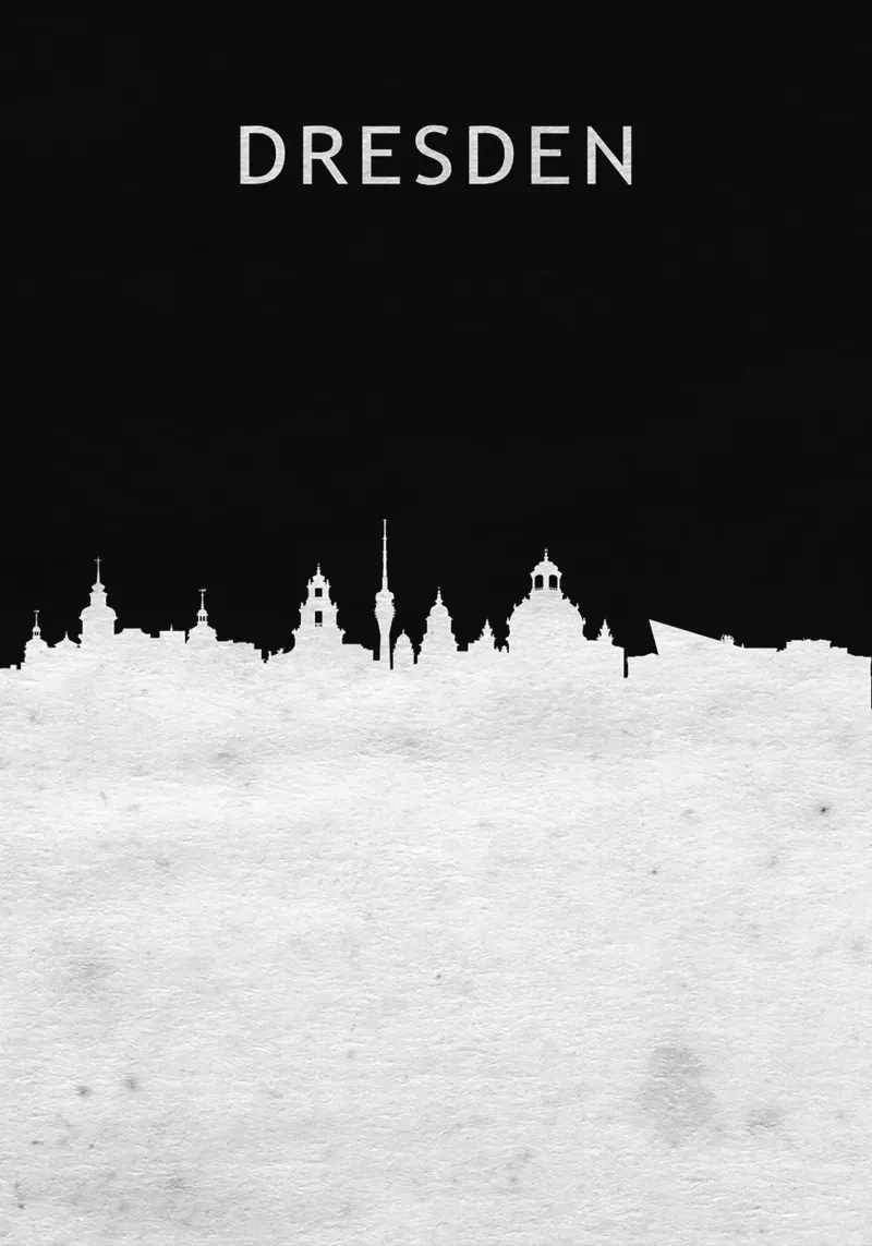 Dresden Germany pellicola backlit da Travelstudio
