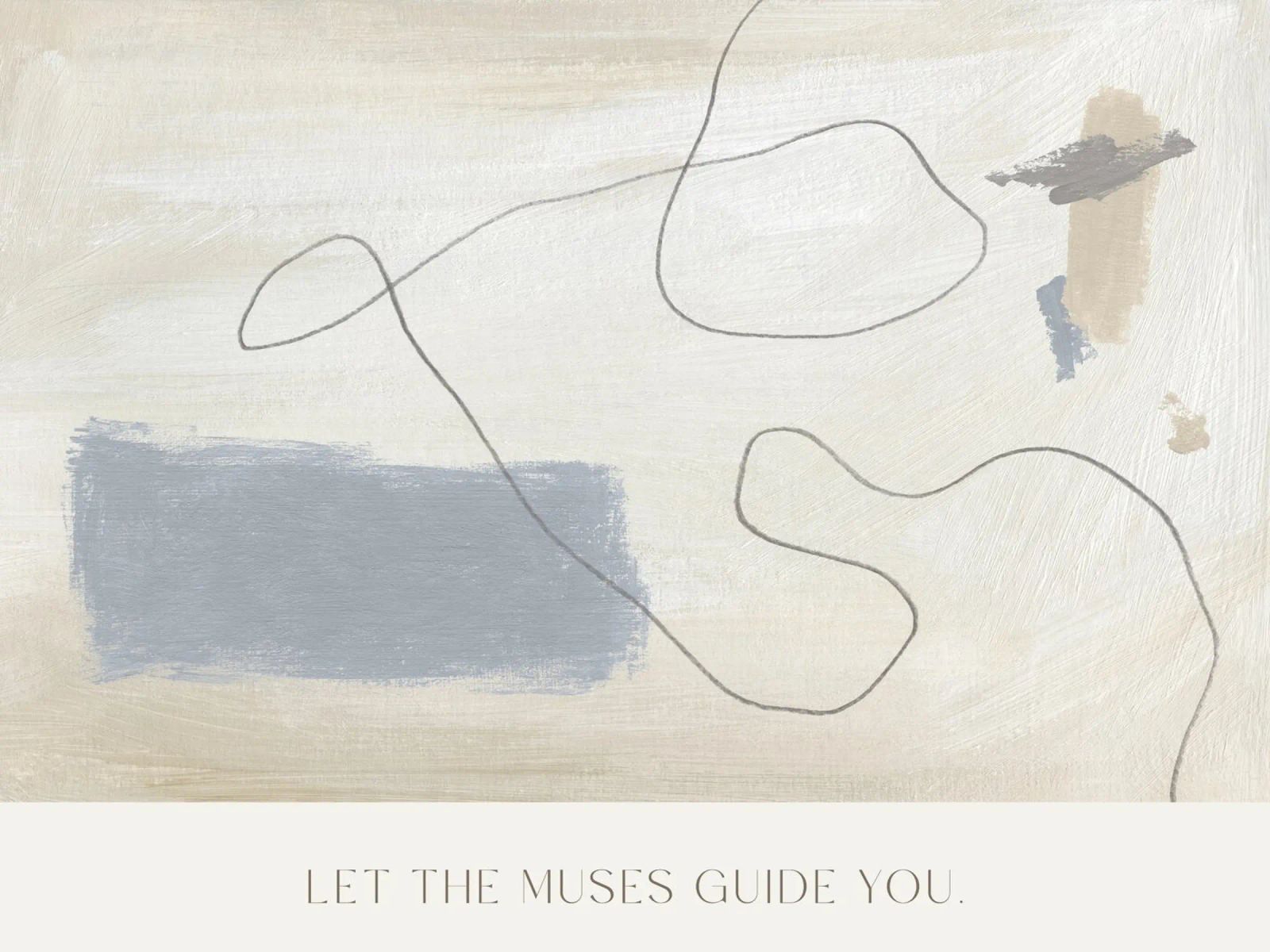 Let The Muses Guide You poster van treechild