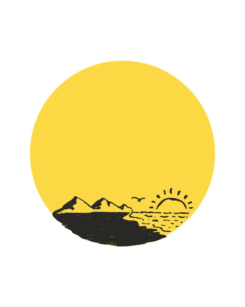 Sunset by the sea poster by ArtDesign by KBK
