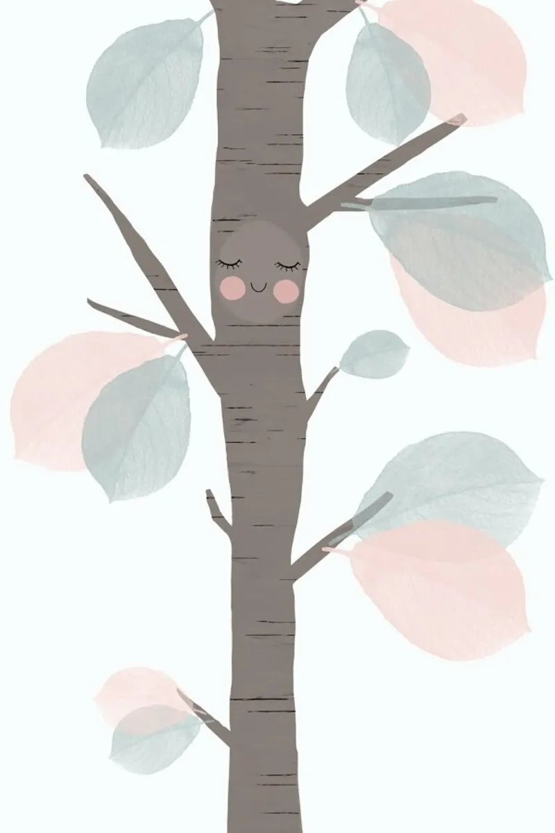 Little Tree poster met aluminium frame van treechild