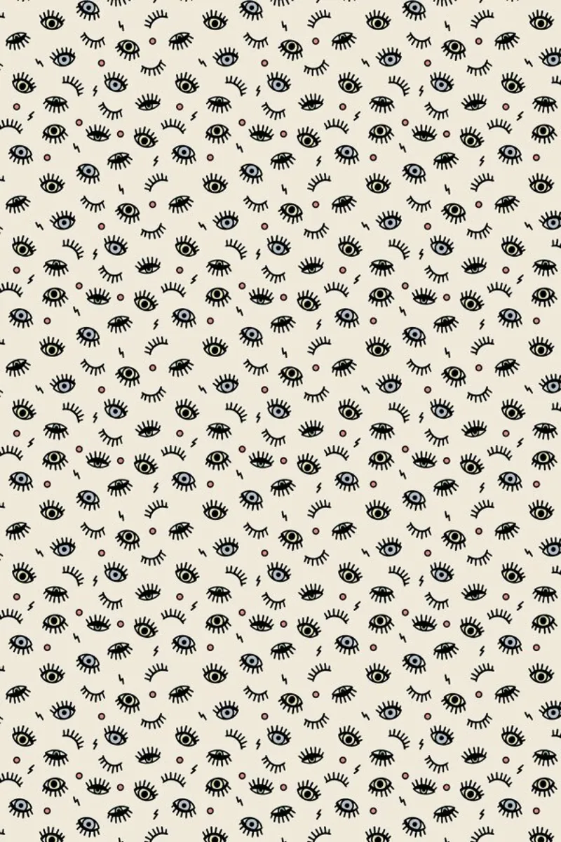 Eyes poster con telaio in legno da Kind of Style
