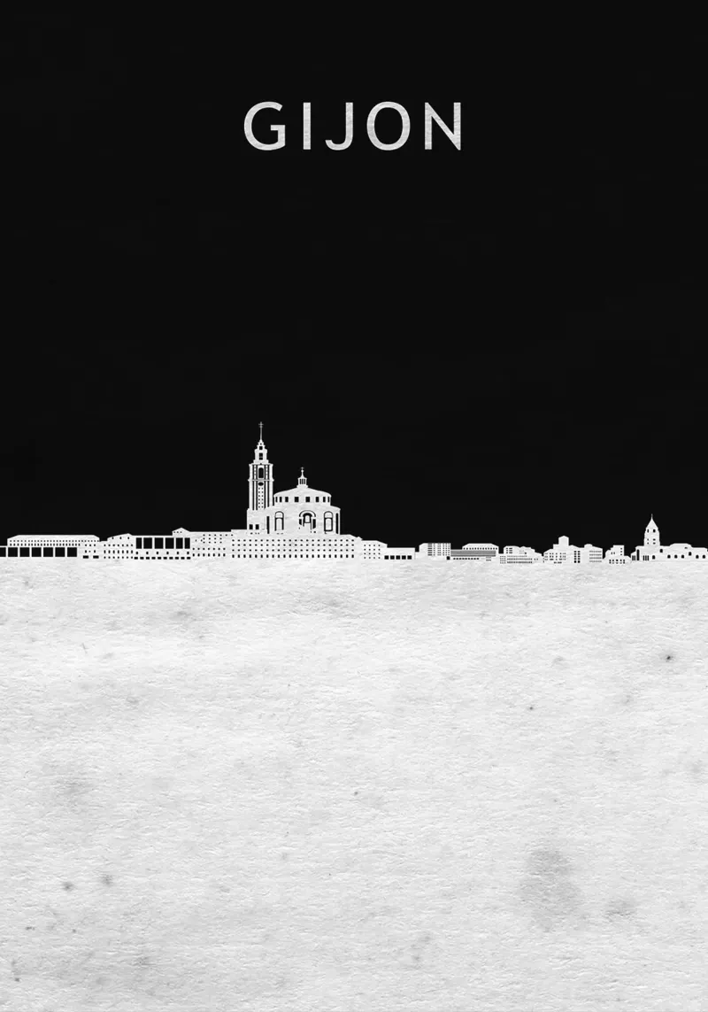 Gijon Spain pellicola backlit da Travelstudio