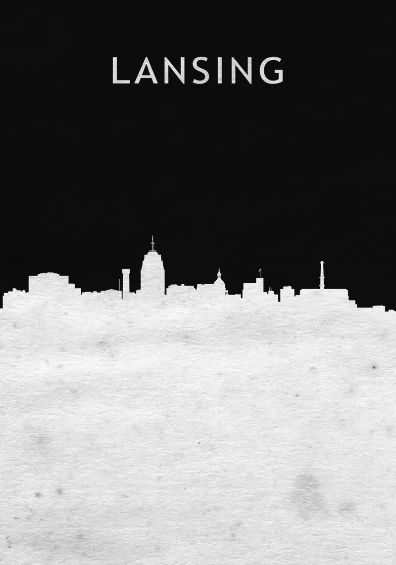 Lansing Michigan pellicola backlit da Travelstudio