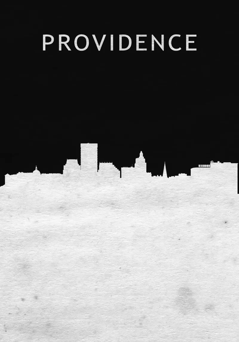 Providence Rhode Island pellicola backlit da Travelstudio