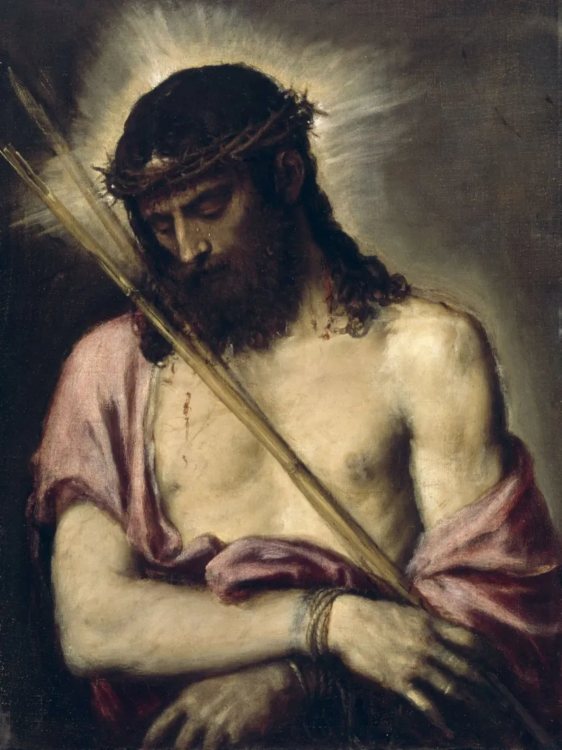 Tiziano - Gesù Cristo Ecce Homo plexiglass da Timeless Artworks