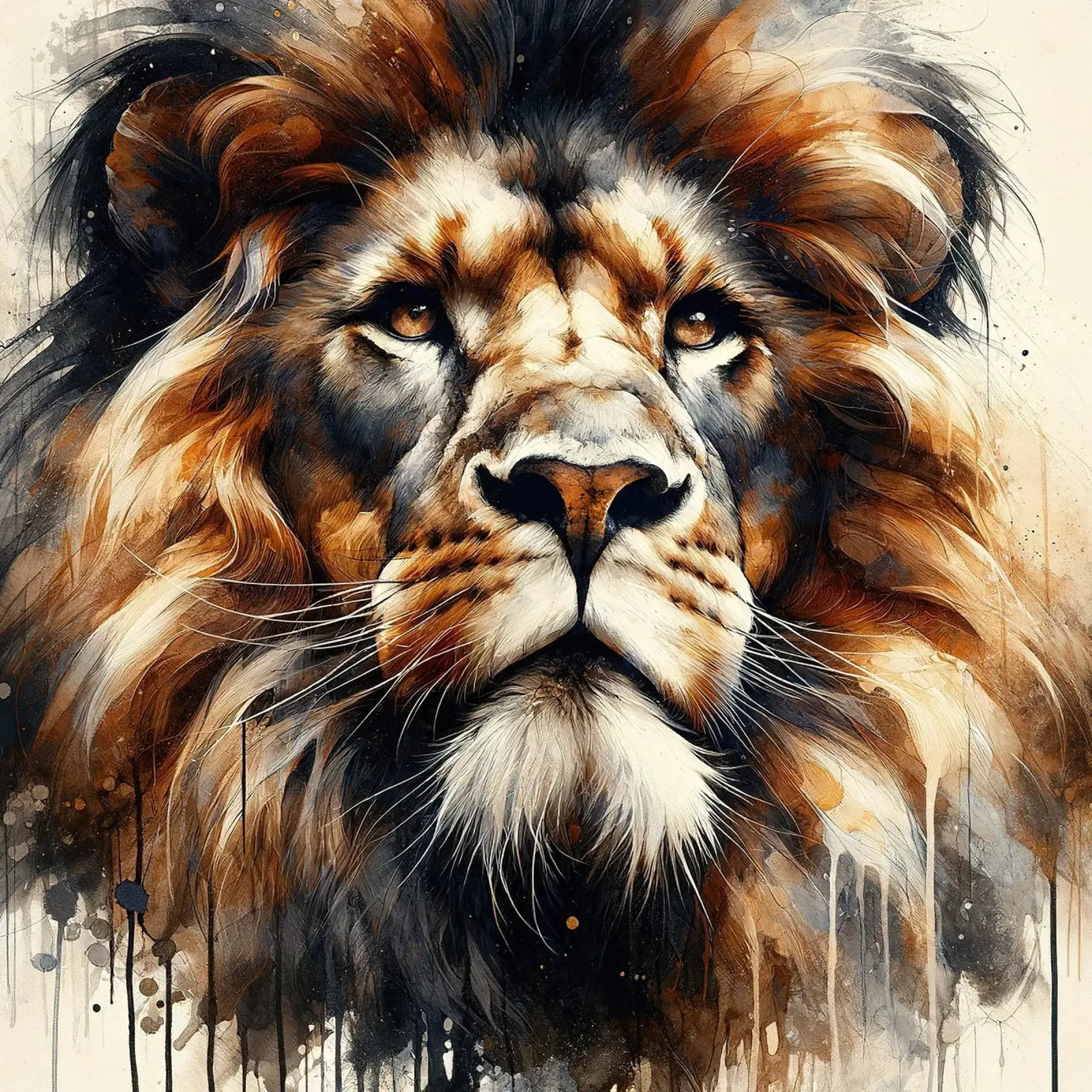 León poderoso metacrilato de Chromatic Fusion Studio