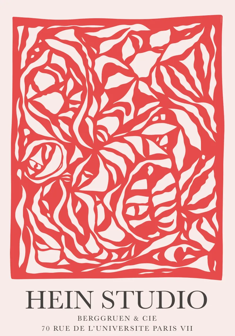 Hein Studio Rosso carta hahnemühle da SMPLE