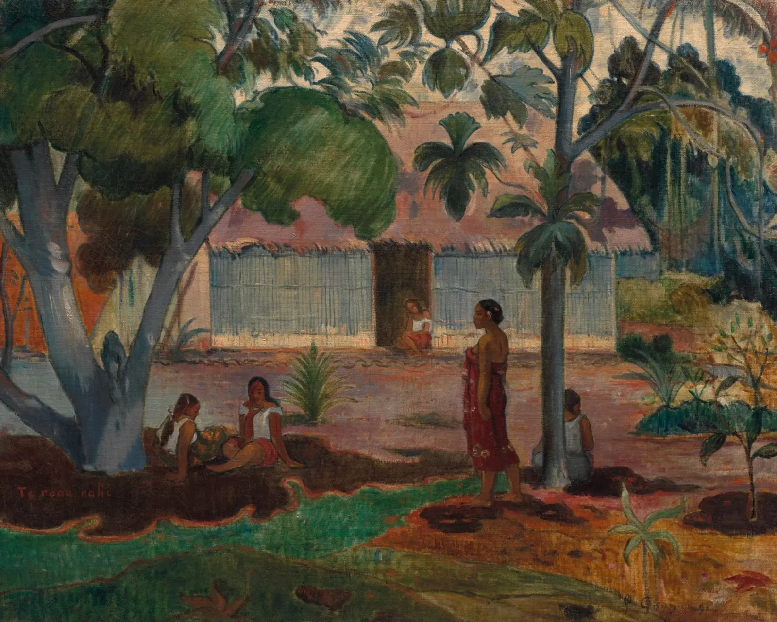 Paul Gauguin - The Large Tree canvas by Timeless Artworks
