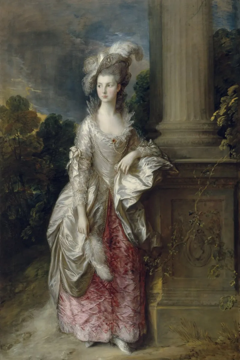 Thomas Gainsborough - L'onorevole signora Graham pellicola backlit da Timeless Artworks