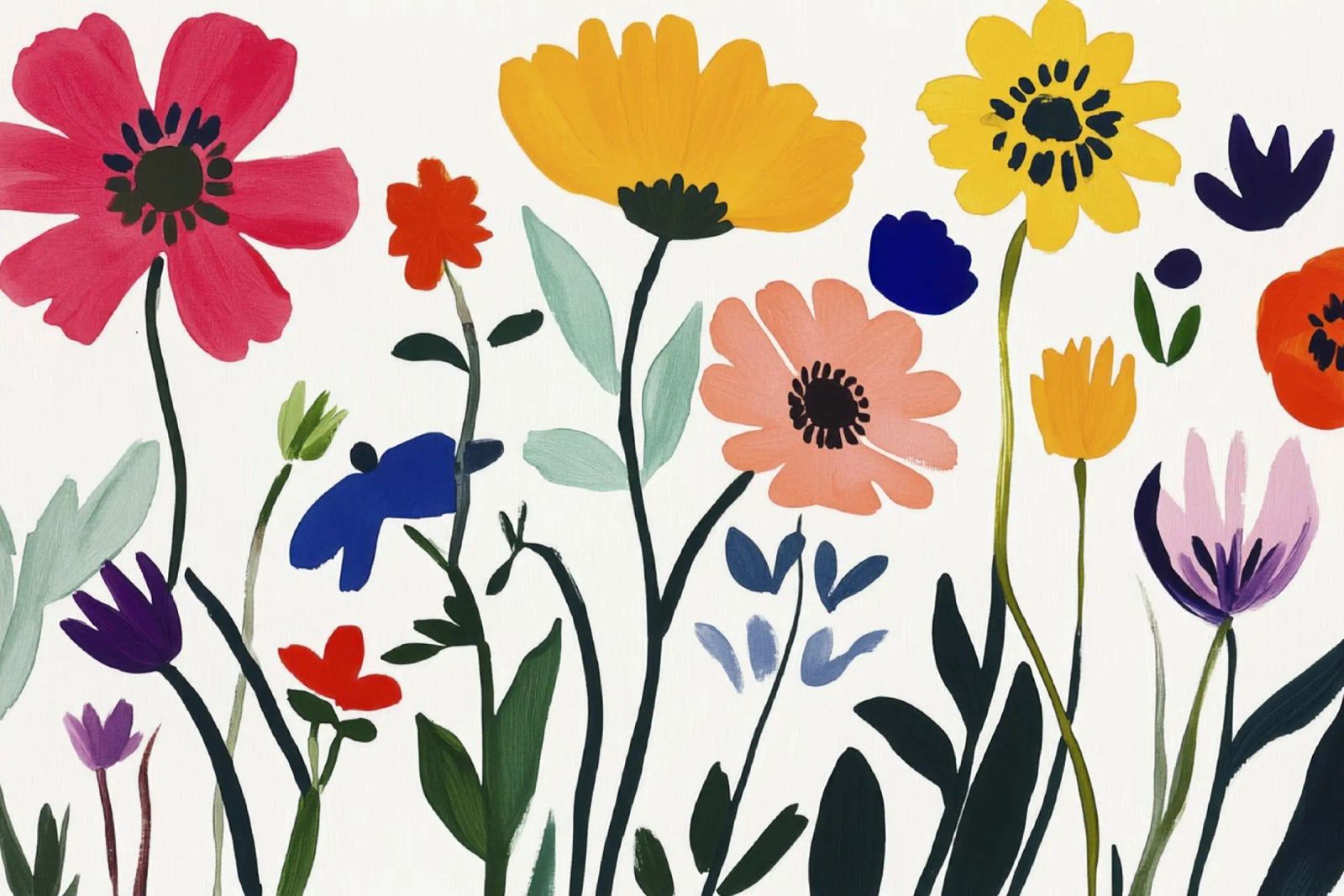 Bonito jardín de flores de Henri Matisse poster de Modern Muse