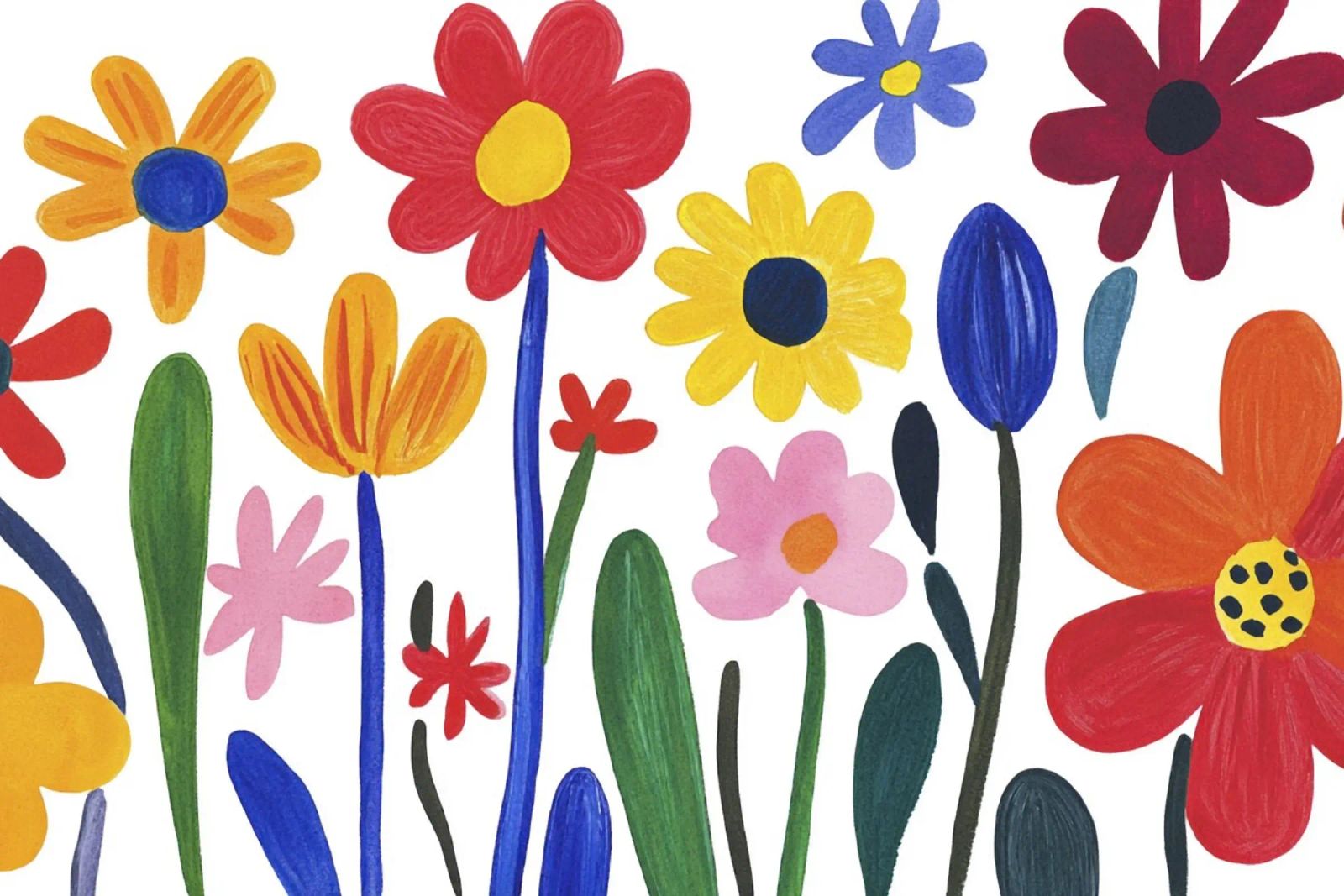 Precioso jardín de flores de verano Henri Matisse poster de Modern Muse