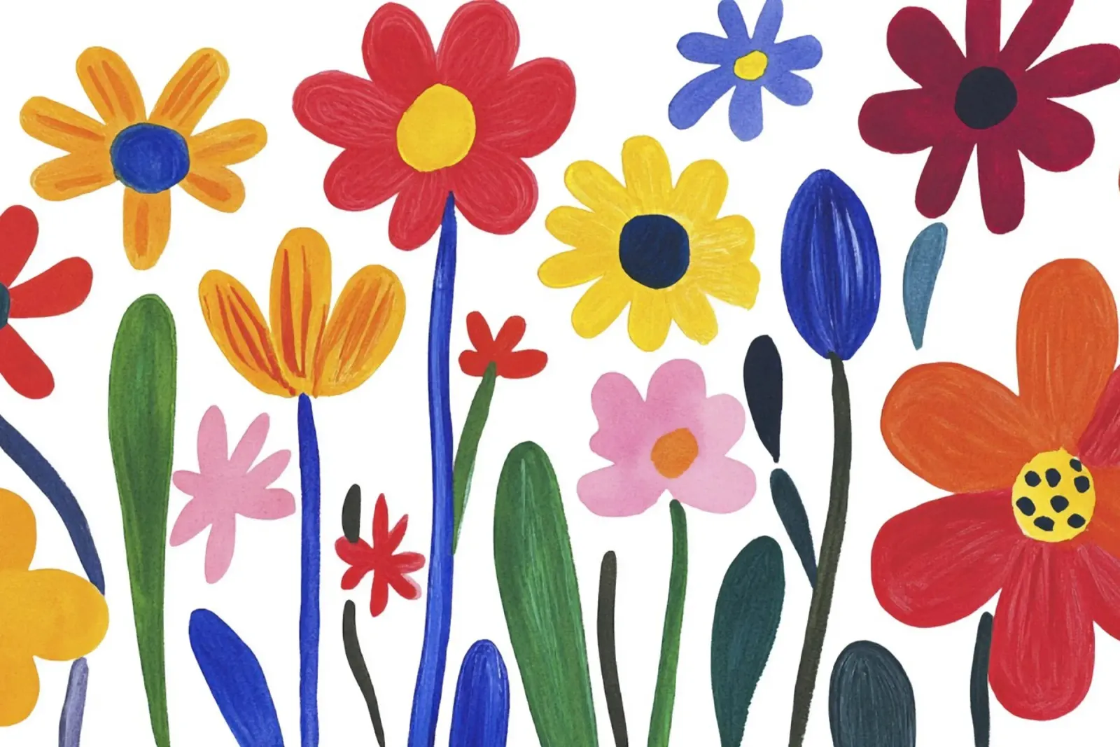 Grazioso giardino fiorito estivo di Henri Matisse poster con telaio in alluminio da Modern Muse
