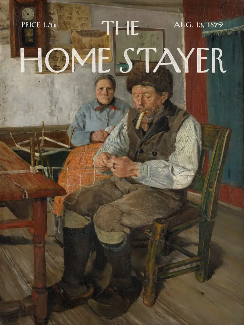 Der Home Stayer - Der Netzaufbereiter Hahnemühle von Vintagrafica