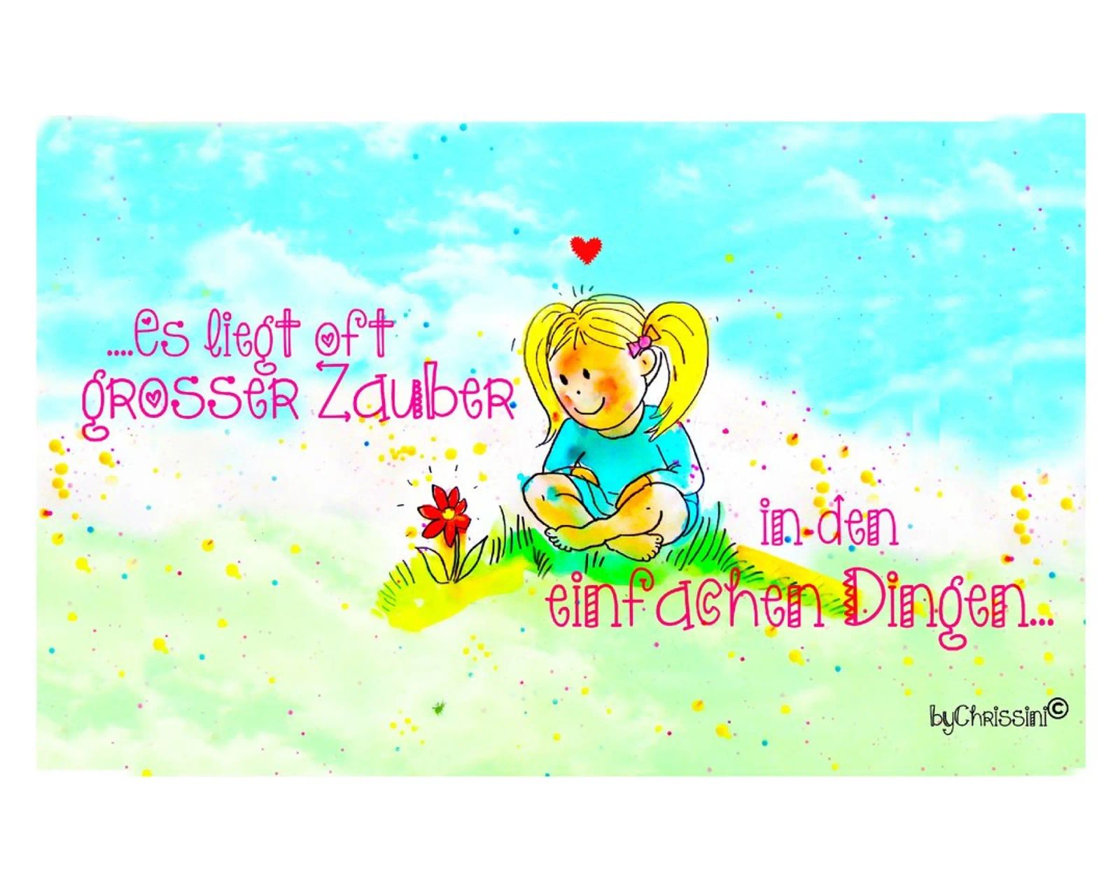 Einfache Dinge Poster von Happy 😃 Art 🎨 by Christine Schnoell