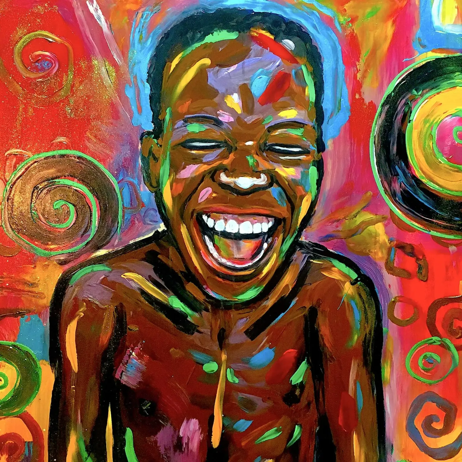Happy pellicola backlit da Happy 😃 Art 🎨 by Christine Schnoell