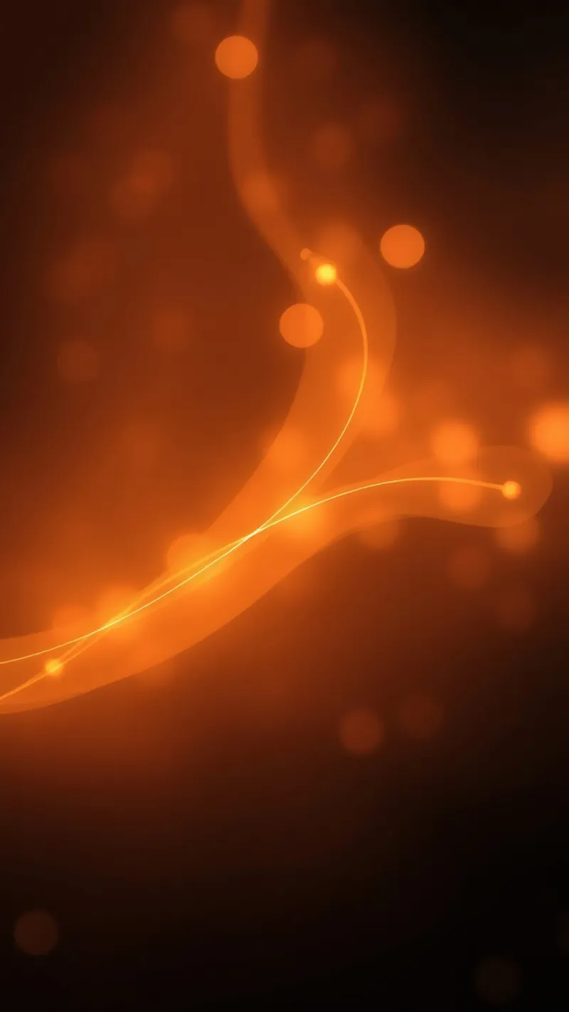 Vibrant orange abstract background design wallpaper canvas by DesignDoodle