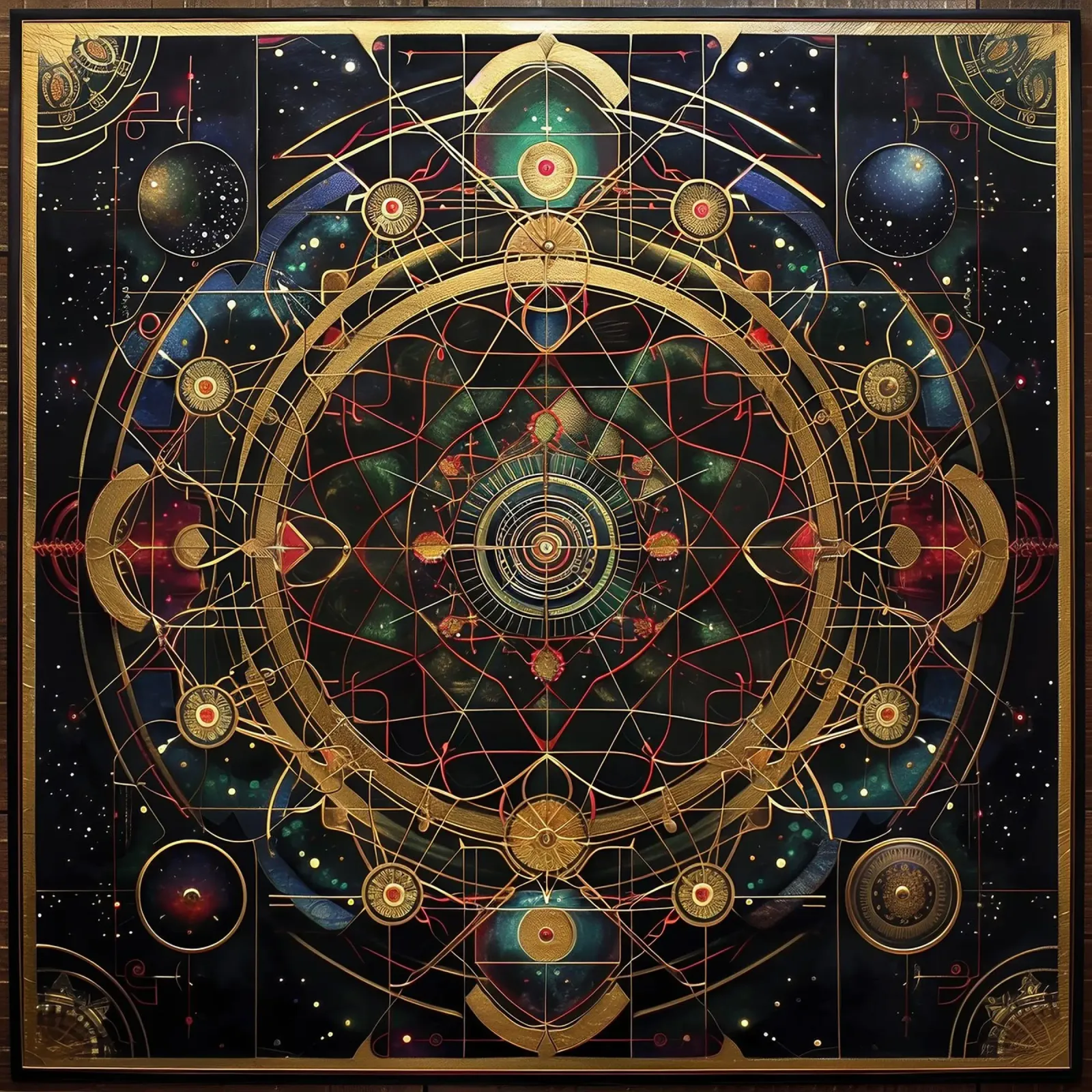 Mandala sacro pellicola backlit da Spiritual Touch