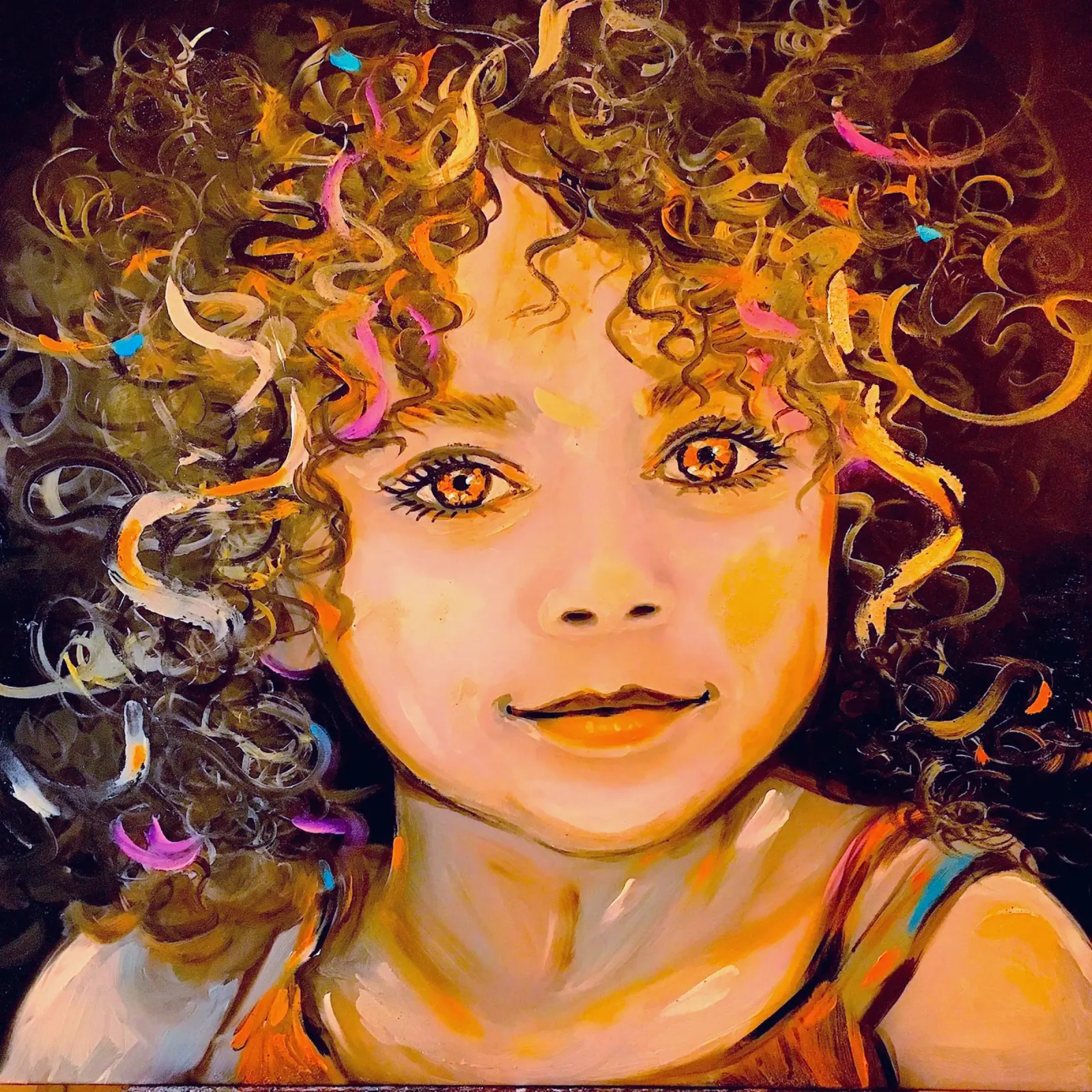 Soft smile pellicola backlit da Happy 😃 Art 🎨 by Christine Schnoell