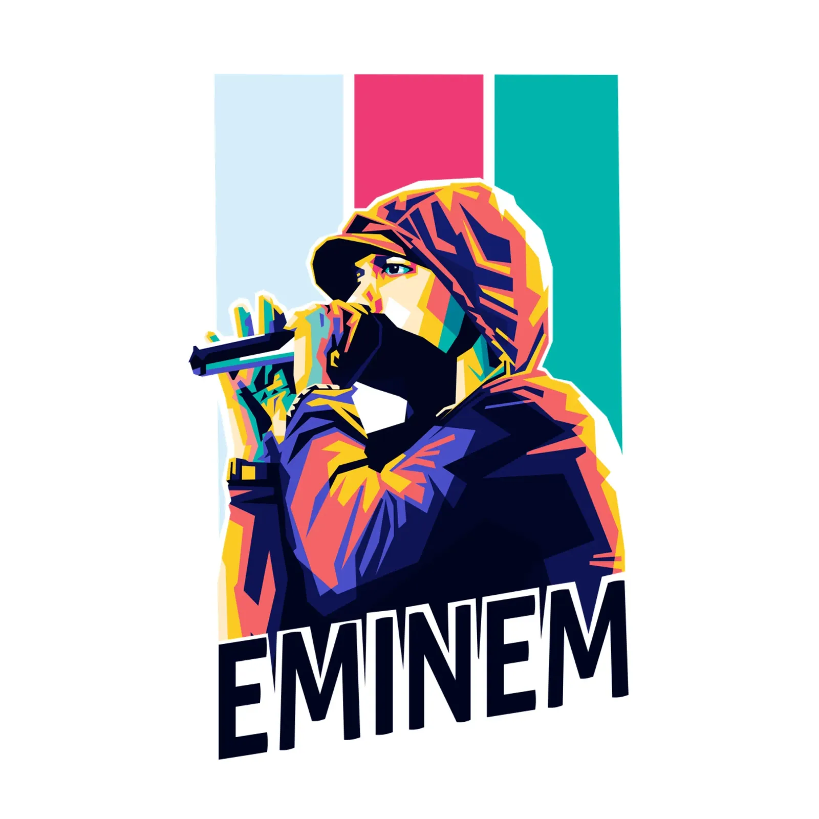Eminem Wpap pellicola backlit da WPAP MALANG