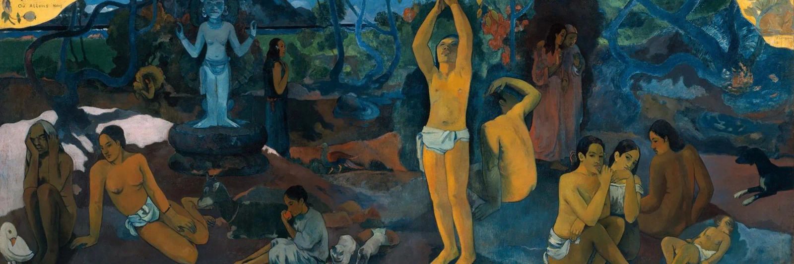 Paul Gauguin - D'où venons-nous ? Que sommes-nous ? Où sommes-nous ? poster de Timeless Artworks