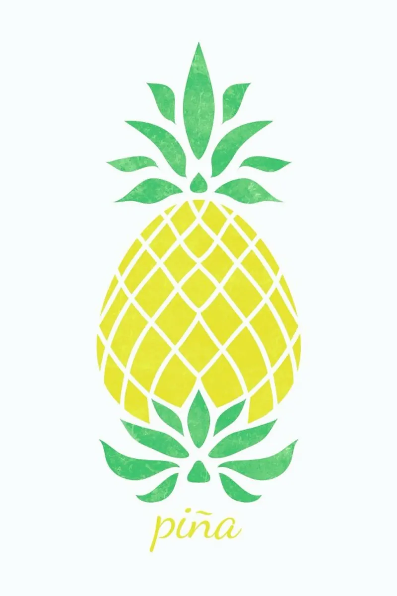 Pineapple pellicola backlit da Jacqueline Maldonado