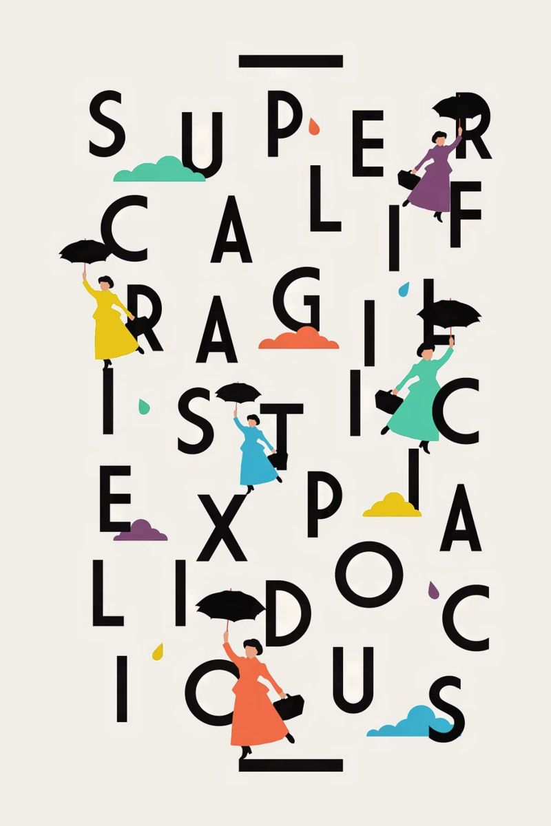 Supercali Poster von The Poster Kid