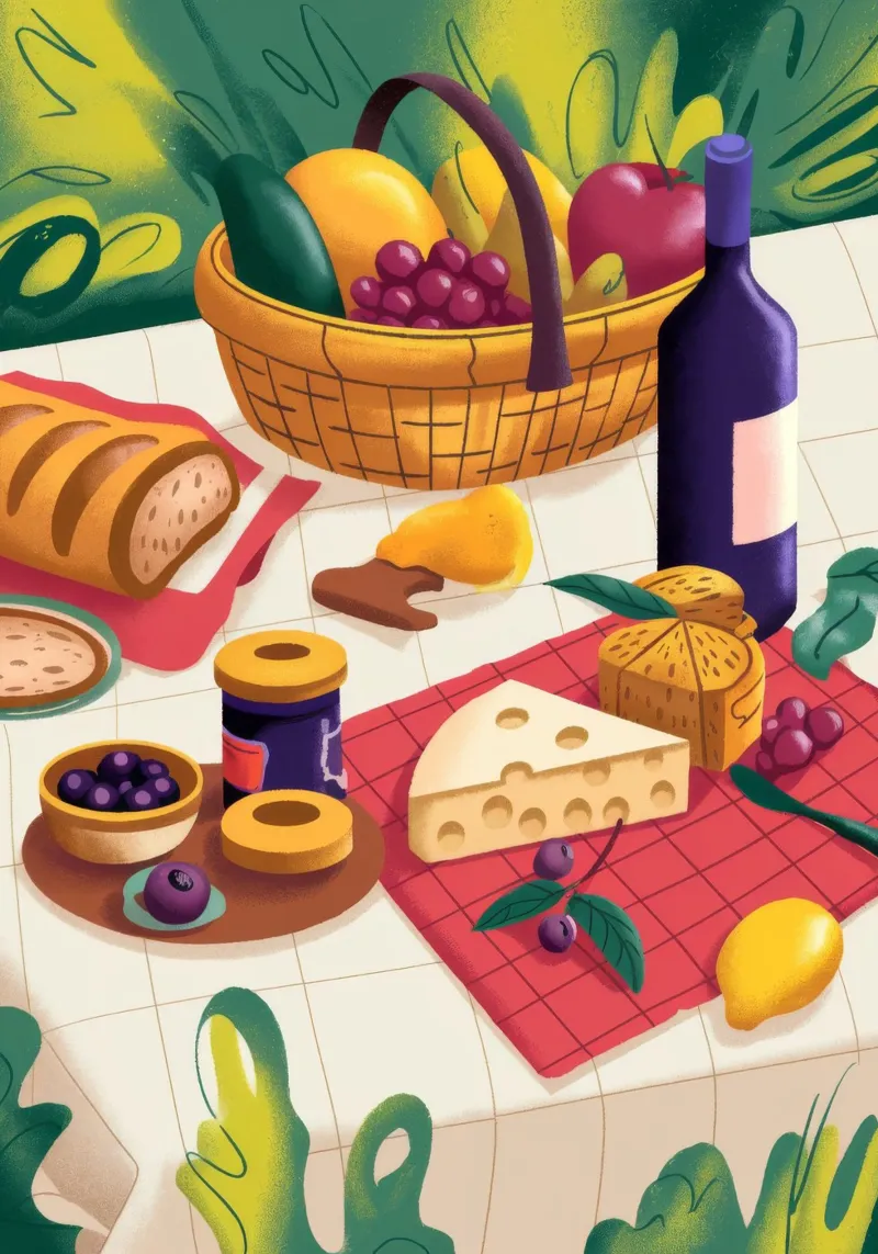 Tartinade Picnic Delight poster de Kamera Obskura