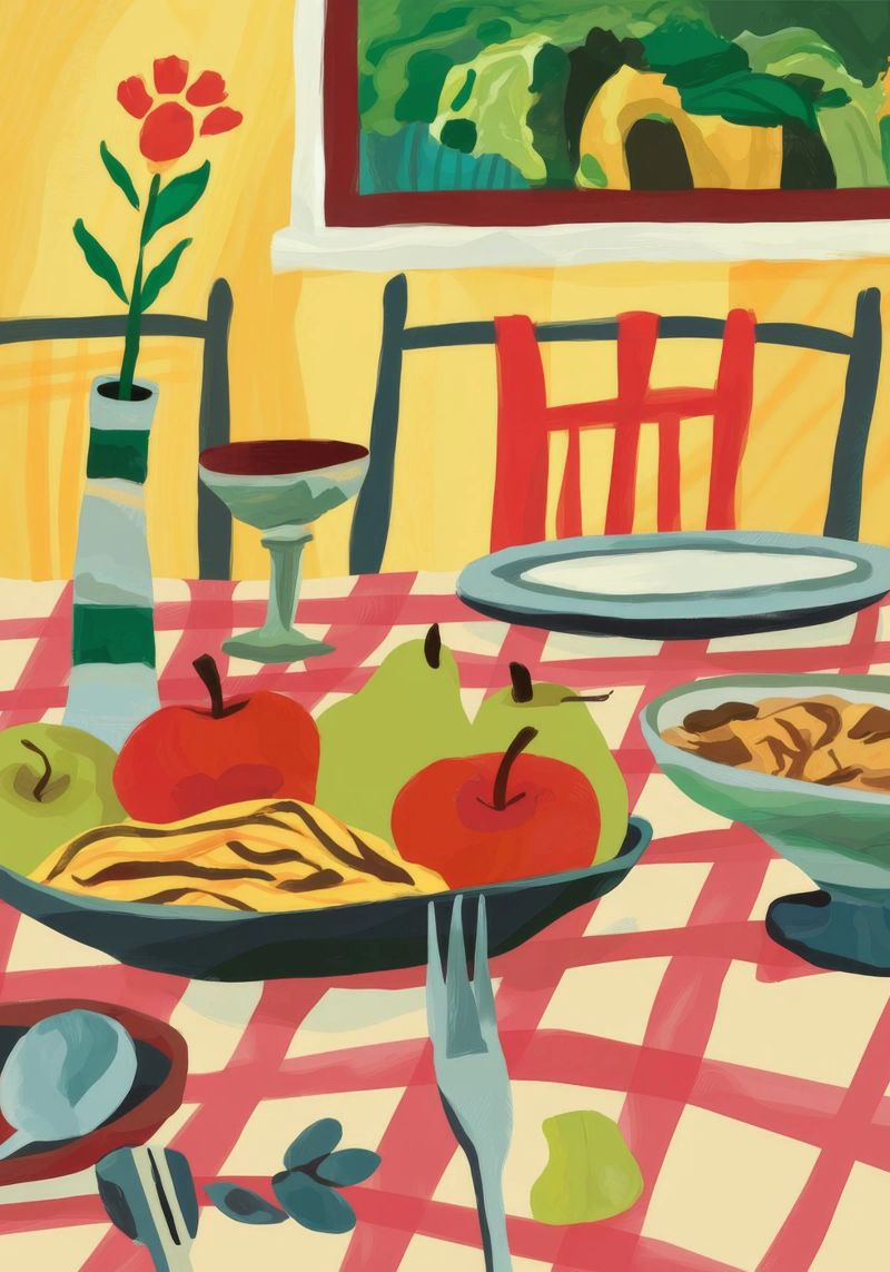 Sunny Table Feast poster by Kamera Obskura