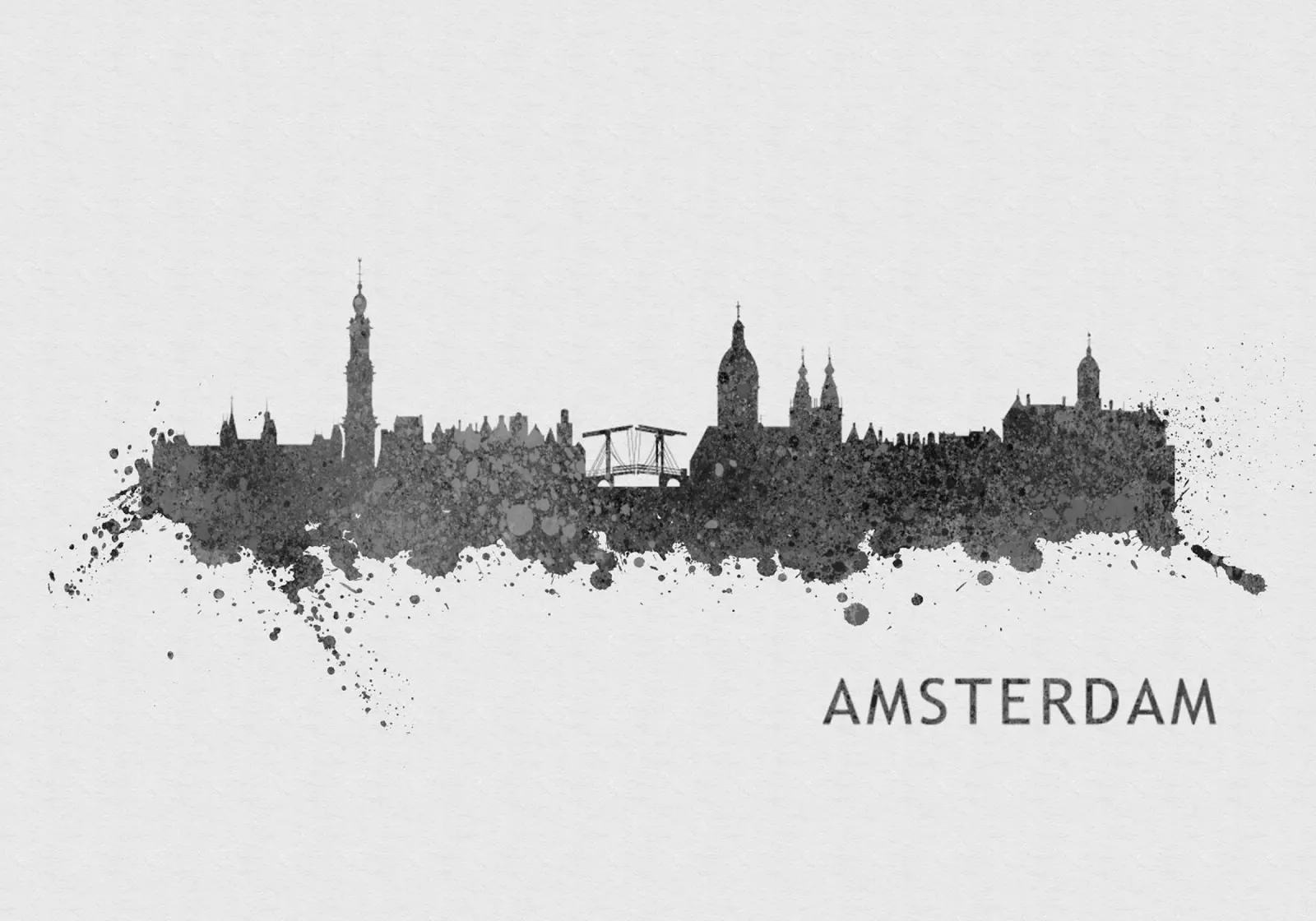Amsterdam Netherlands pellicola backlit da Travelstudio