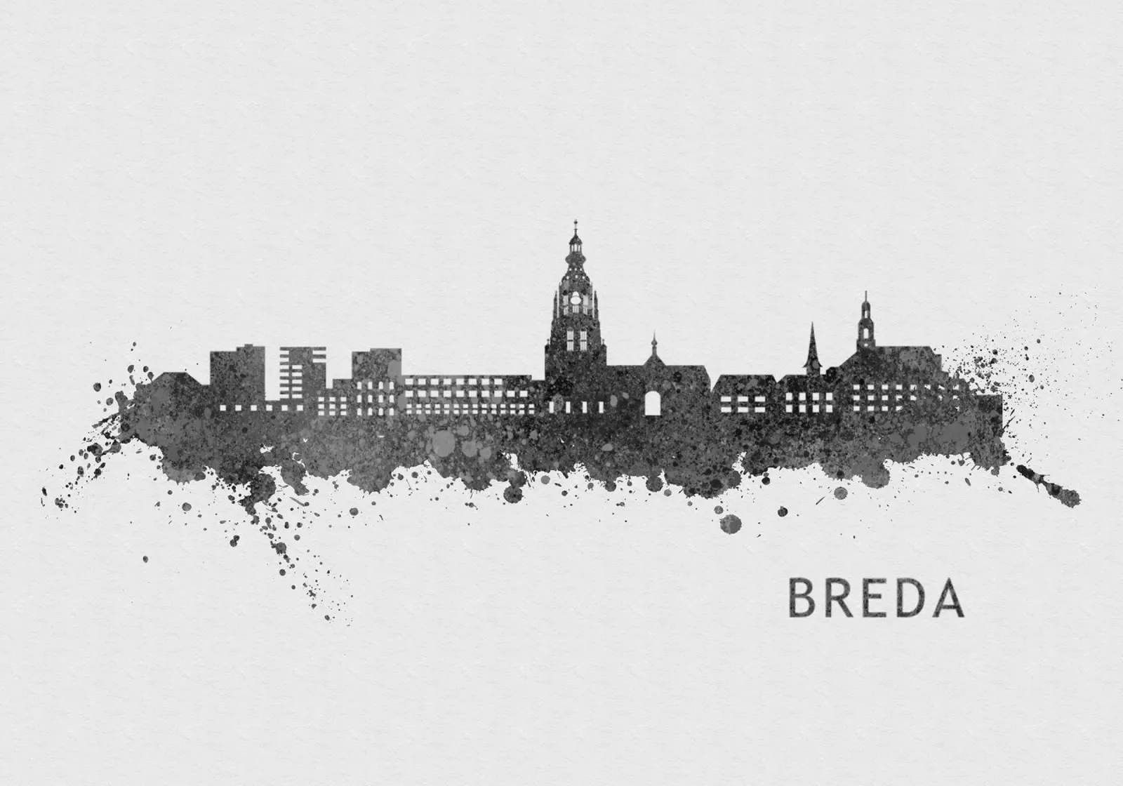 Breda Netherlands alluminio dibond da Travelstudio