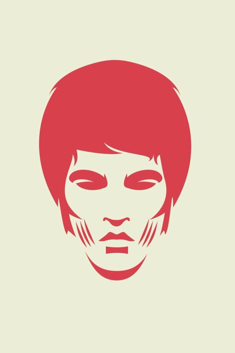 Bruce Lee poster by Bruno Morphet