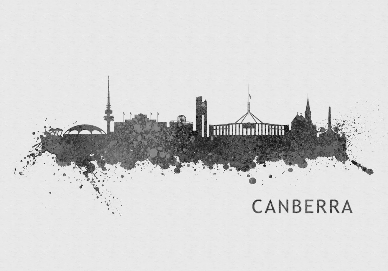 Canberra Australia pellicola backlit da Travelstudio
