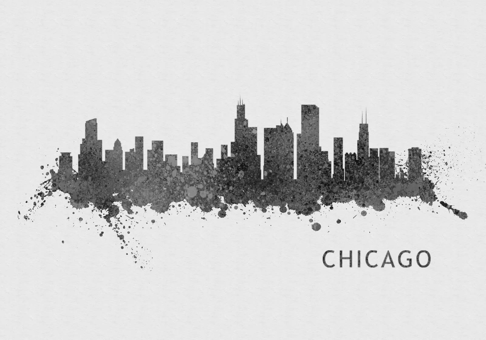 Chicago Illinois pellicola backlit da Travelstudio