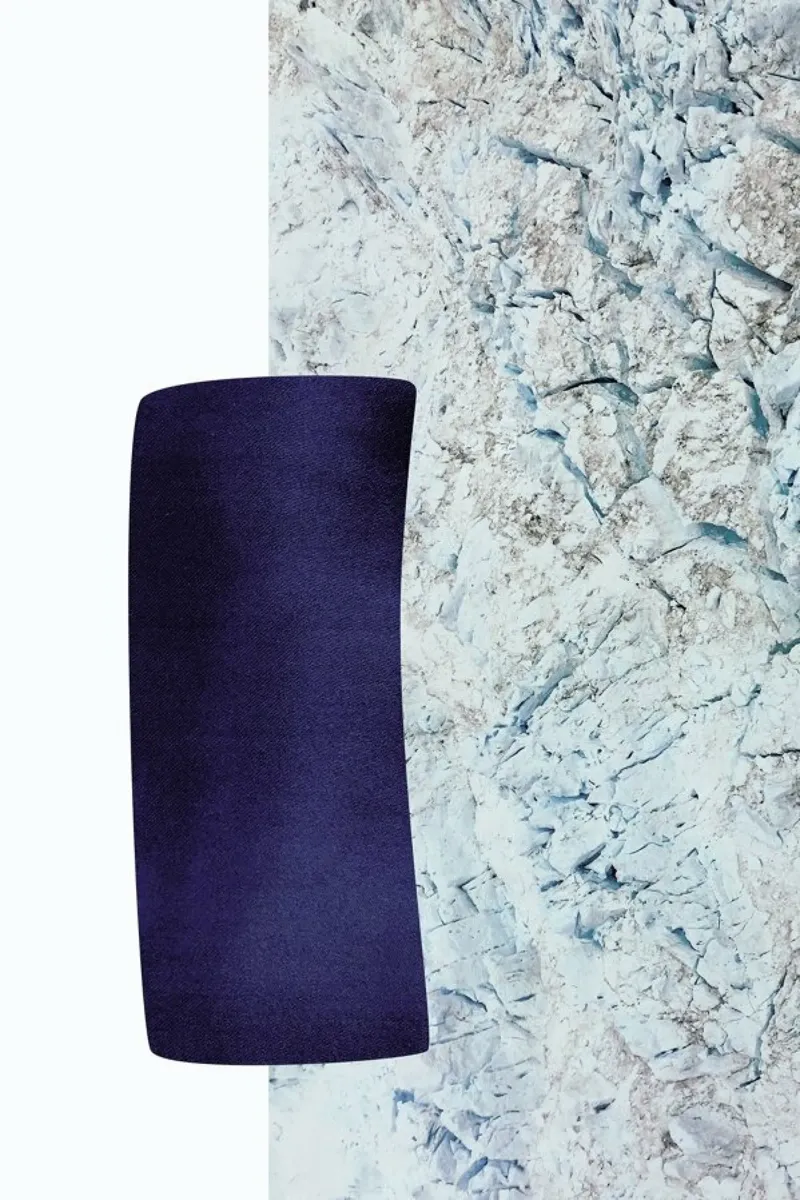 Navy Winter poster con telaio in plastica da petiteCAPS