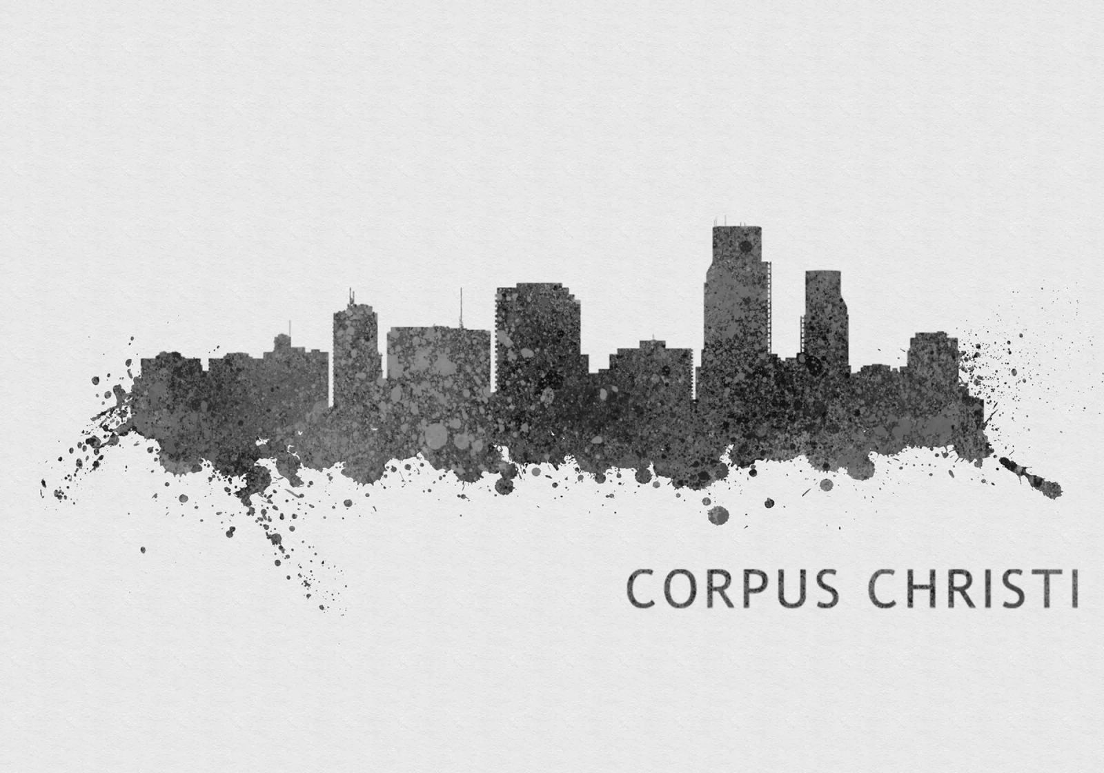 Corpus Christi Texas Poster von Travelstudio