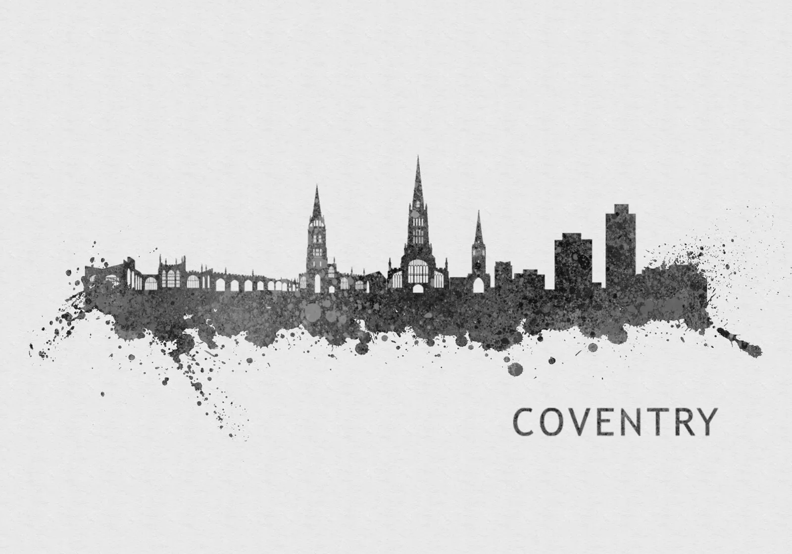 Coventry England pellicola backlit da Travelstudio