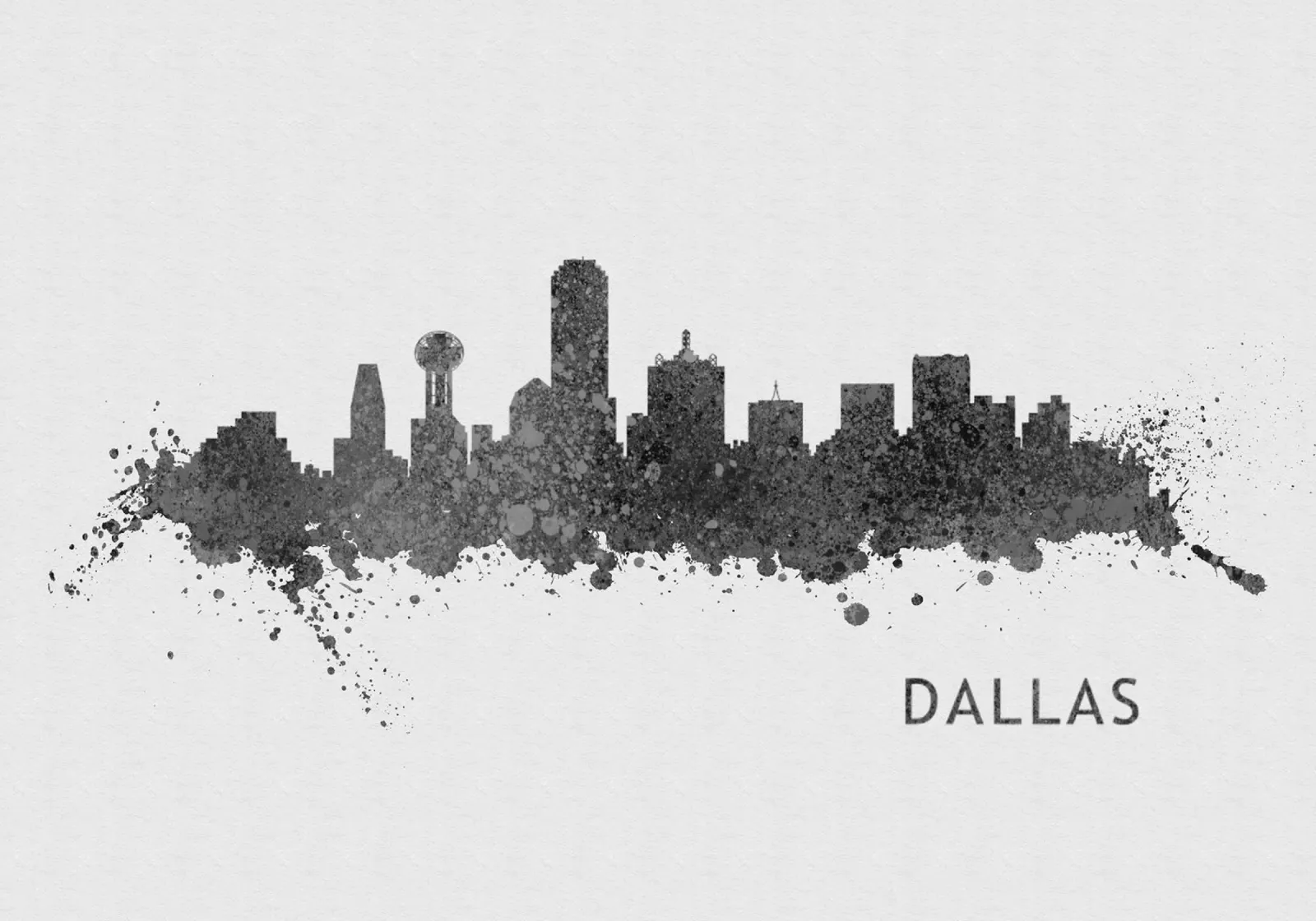 Dallas Texas alluminio dibond da Travelstudio