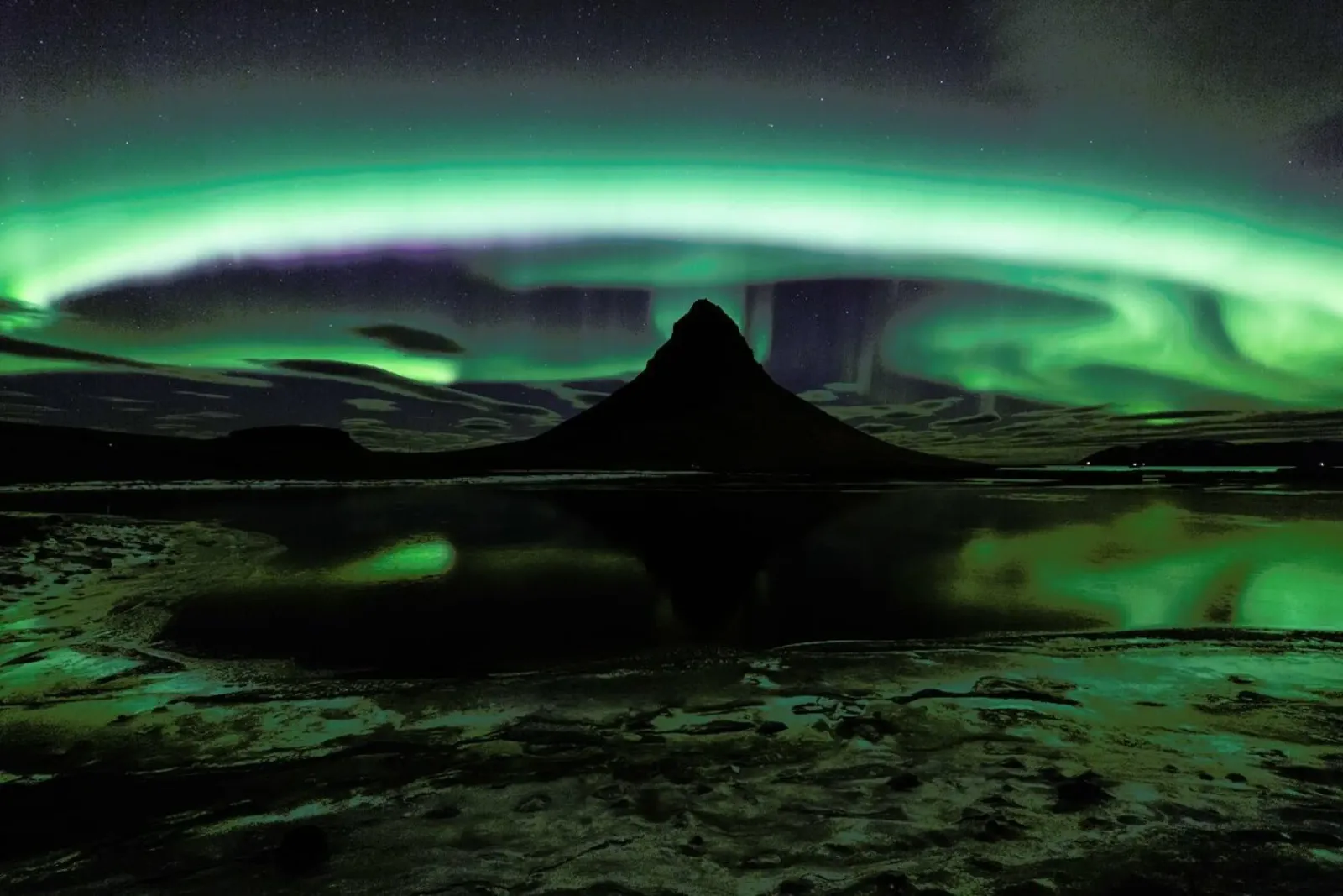 Kirkjufell Aurora - Philip Eaglesfield poster da Pictufy