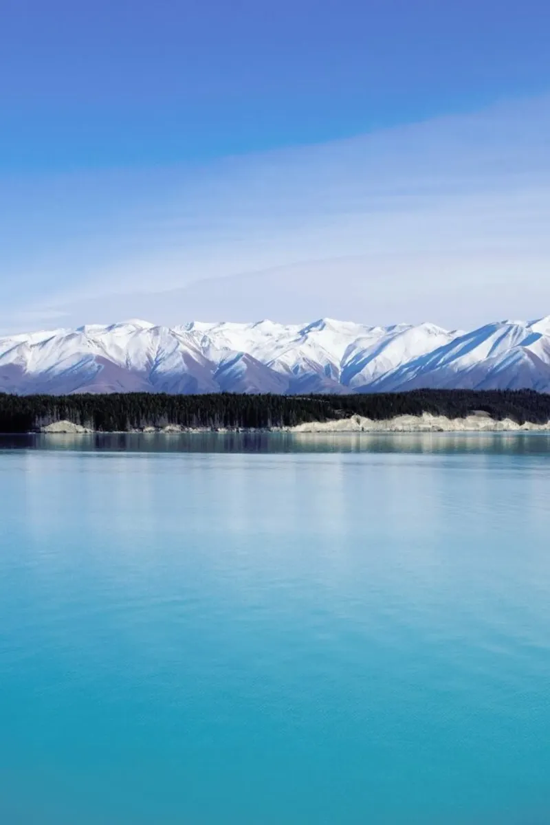 Pukaki pellicola backlit da Jan Luzar