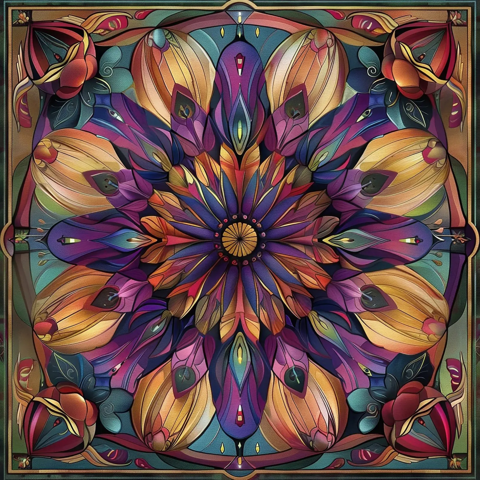 Sacred Mandala poster by Spiritual Touch