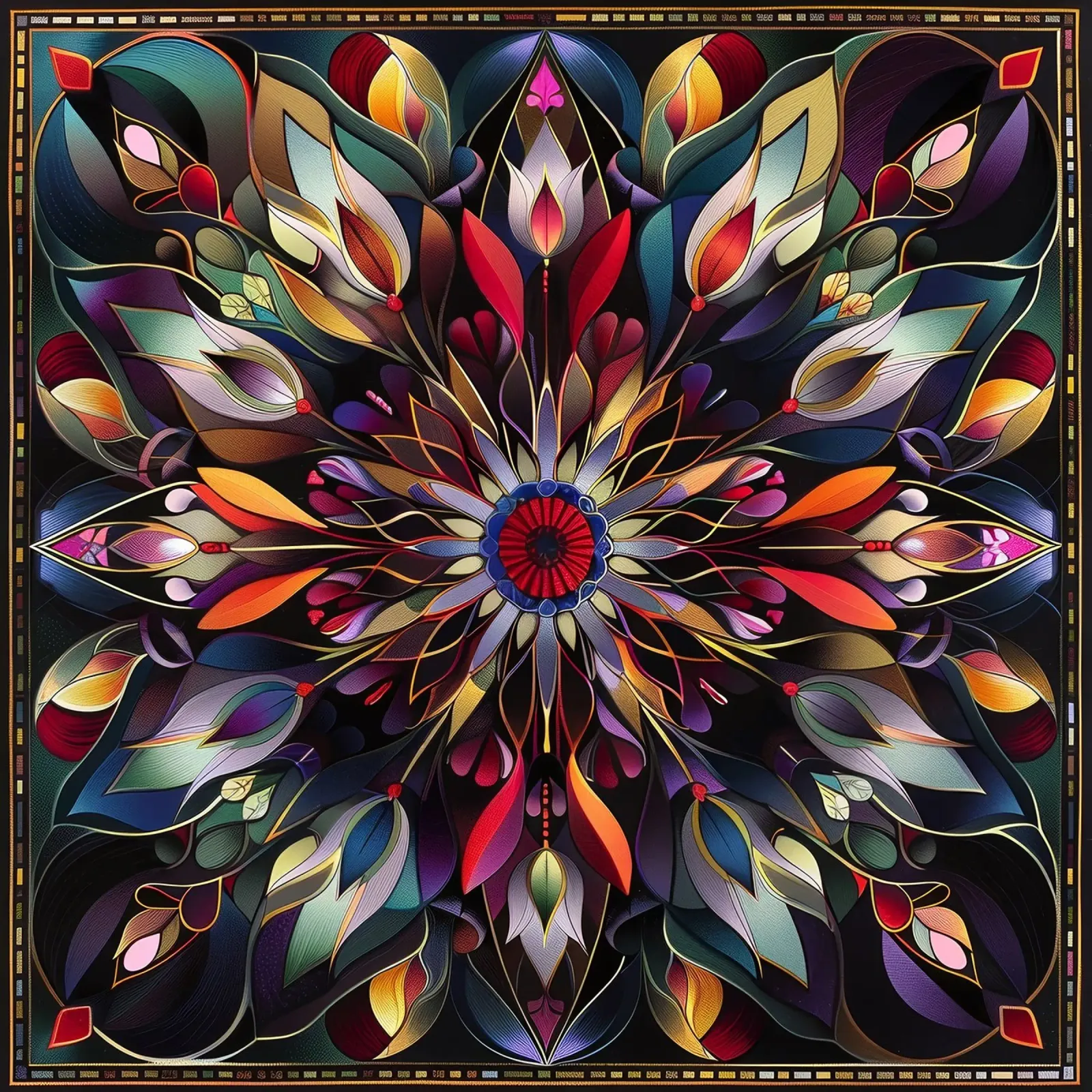 Mandala sacro pellicola backlit da Spiritual Touch