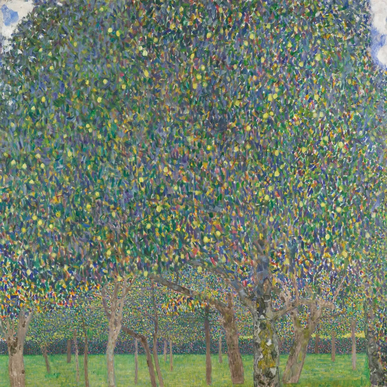 Gustav Klimt - The Pear Tree canvas with Floater frame by Timeless Artworks