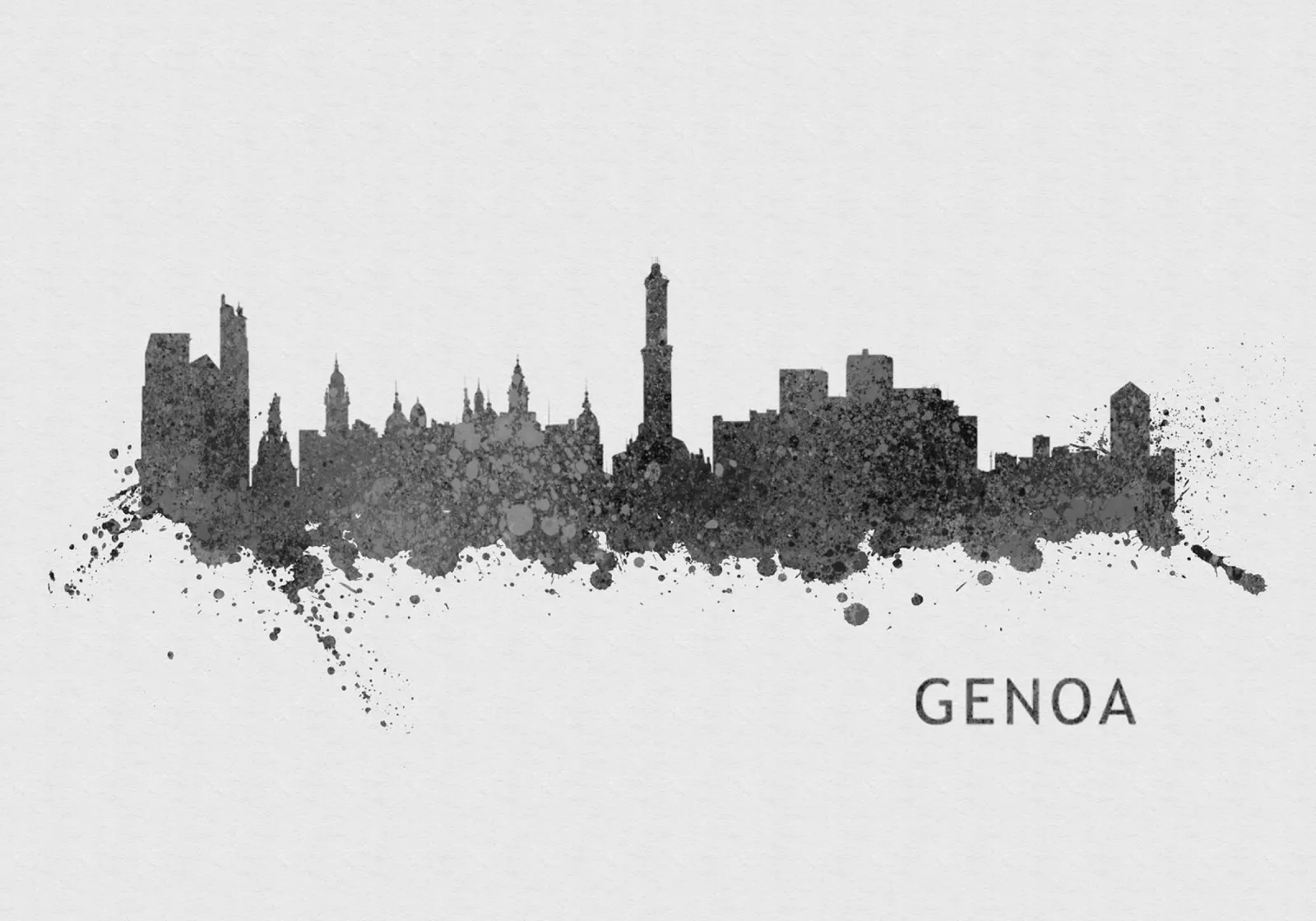 Genoa Italy carta hahnemühle da Travelstudio
