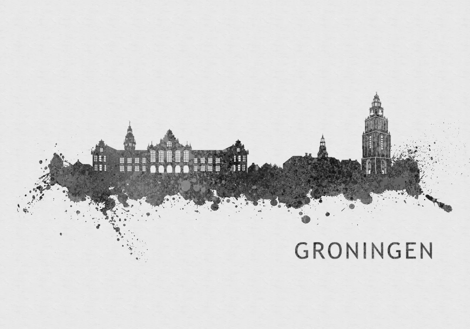 Groningen Netherlands carta hahnemühle da Travelstudio